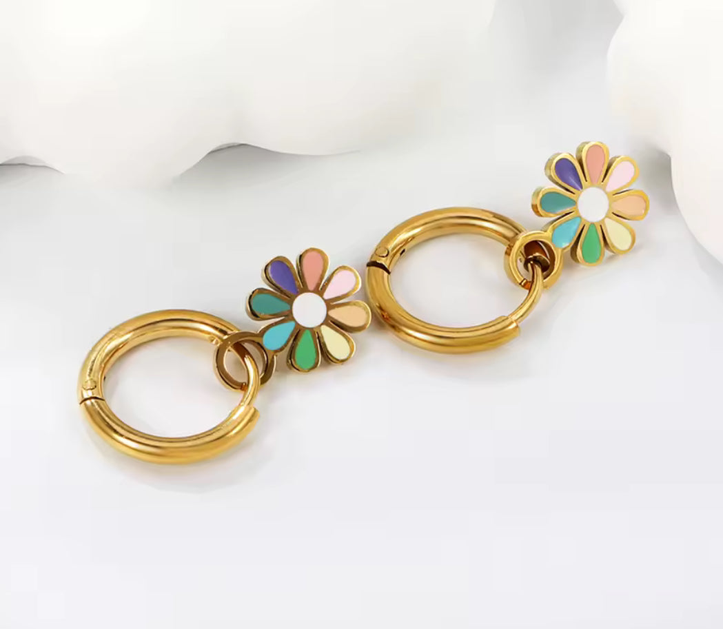 Flower- hoops