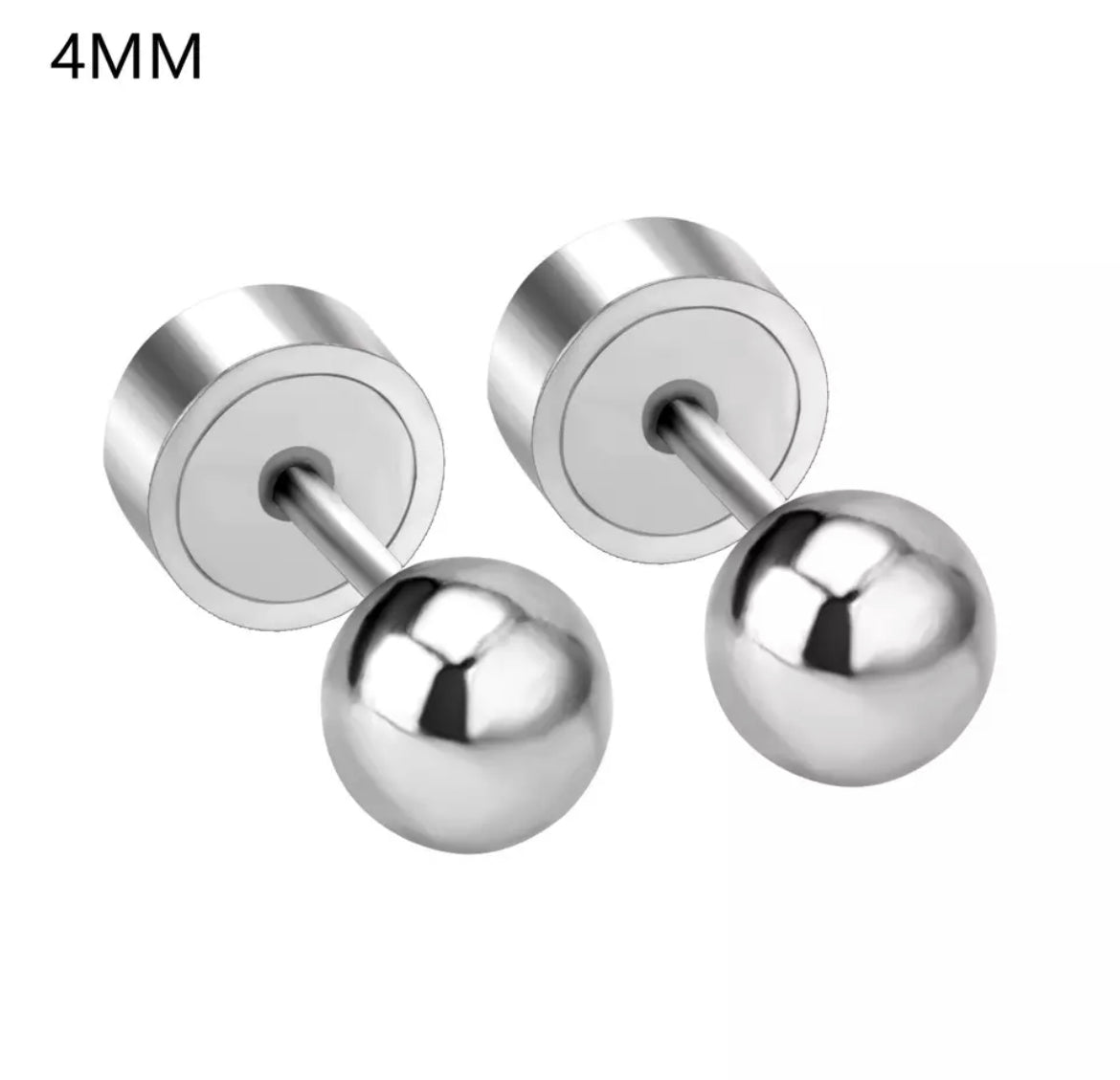 Silver Ball 4MM