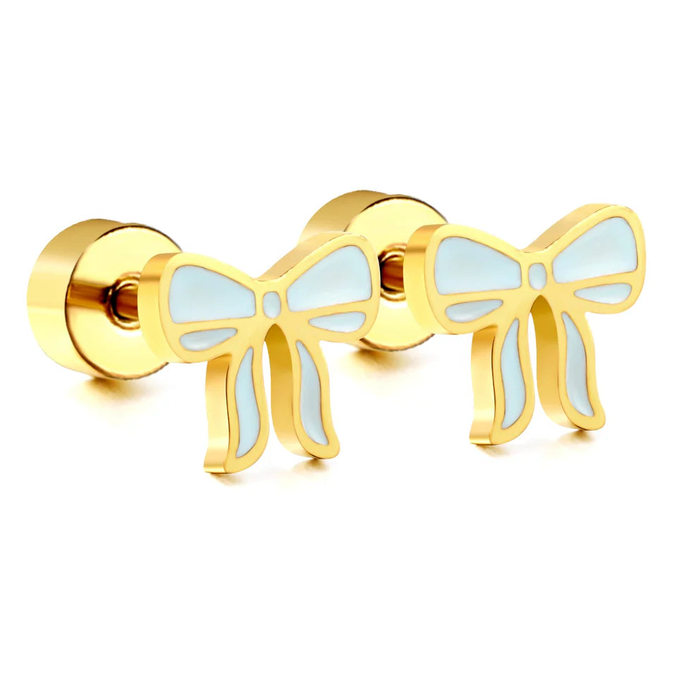 Bows - (blue+gold)