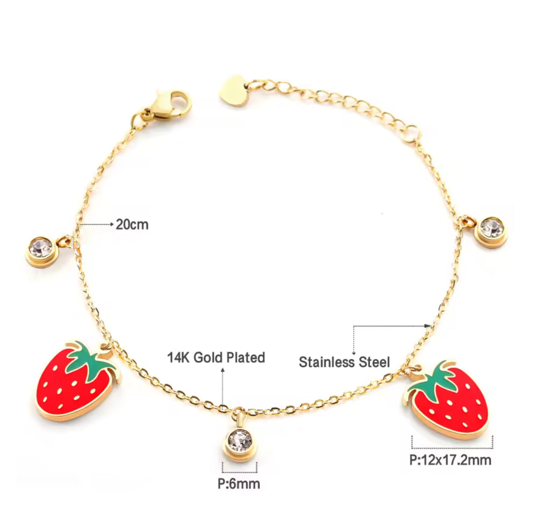 Strawberry Bracelet