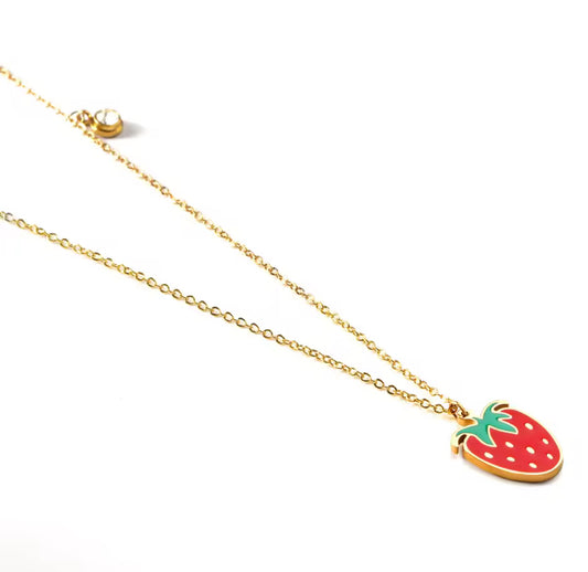 Strawberry Necklace